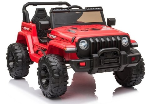 Auto Na Akumulator Dla Dzieci CH9956 Światła LED Pilot Czerwony