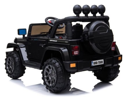 Auto Na Akumulator Jeep BRD-7588 Światła LED MP3 Pilot Czarny 4x4